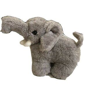 Personality Plush Stuffed‎ Animal Elephant Gray